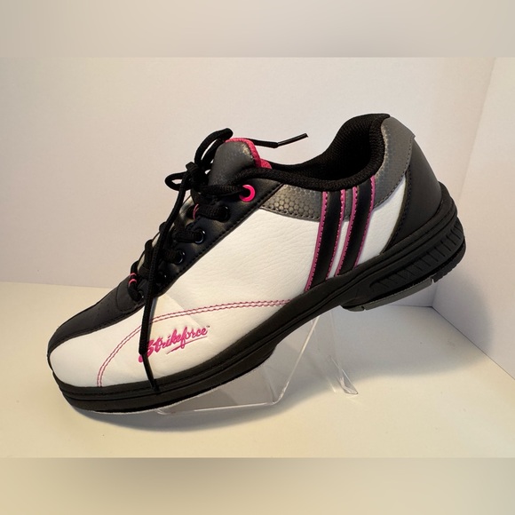 KR STRIKEFORCE Starr Right Handed Bowling Shoes - Women's Size 10 - Black/Pink - Picture 9 of 13